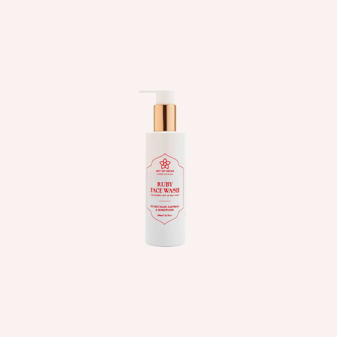 Art of Vedas Ruby Face Wash – Ayurvedische Gesichtsreinigung für strahlende Haut