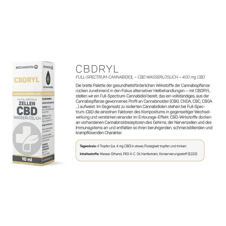 CBDRYL 4 % CBD wasserlöslich