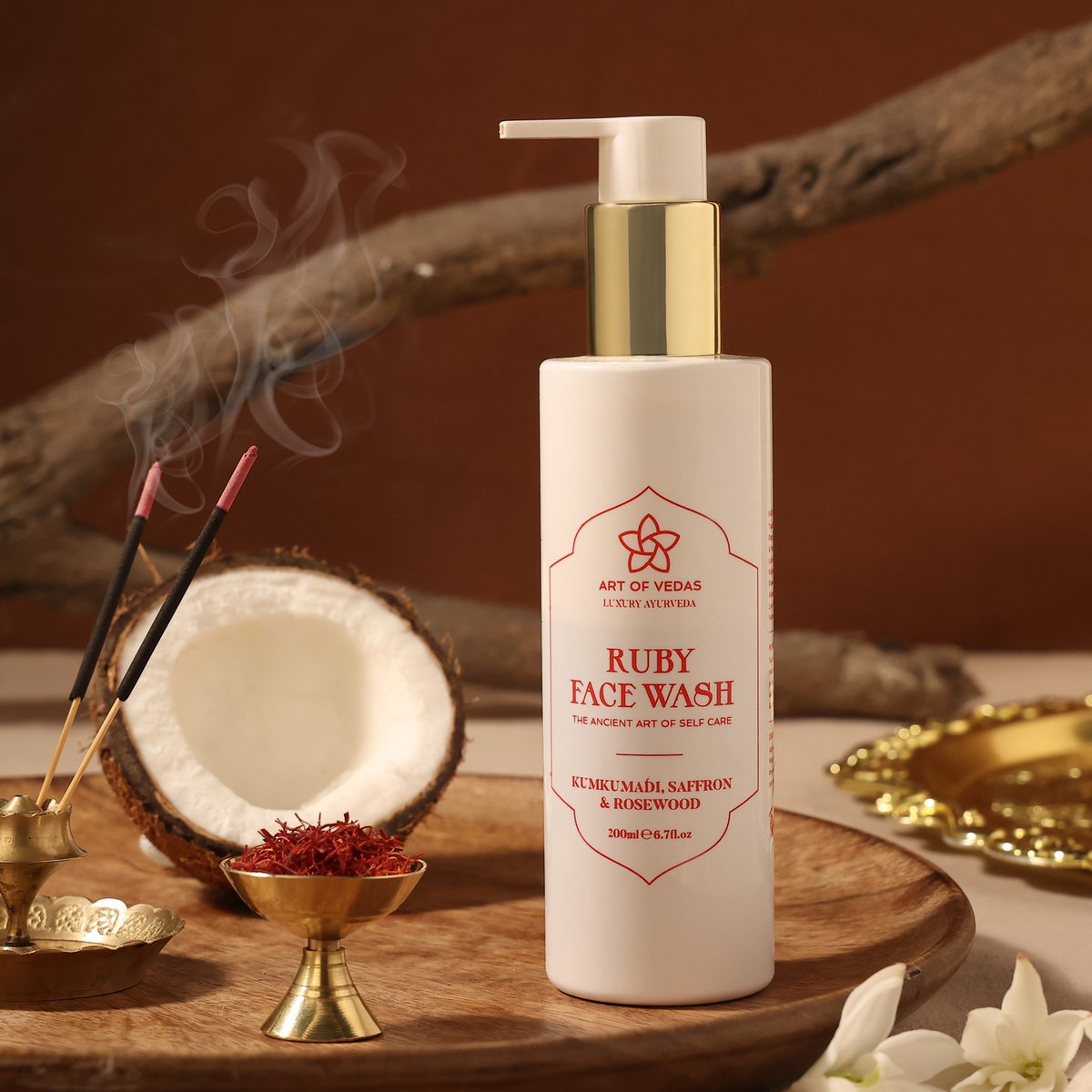 Art of Vedas Ruby Face Wash – Ayurvedische Gesichtsreinigung für strahlende Haut