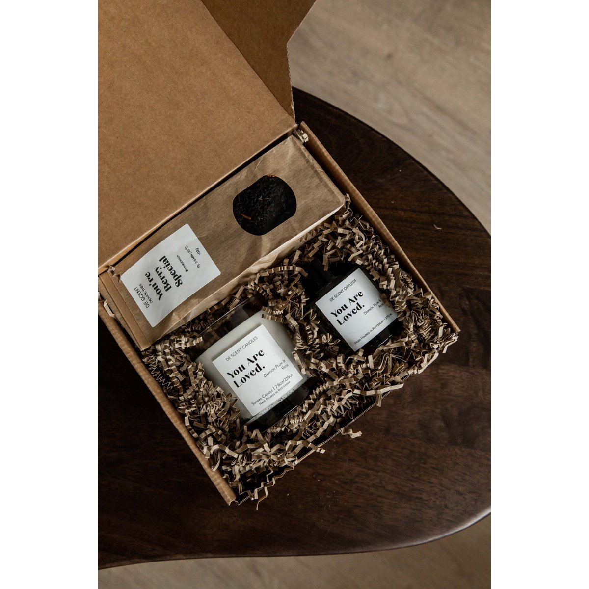Geschenkbox zum Entspannen und Aufladen