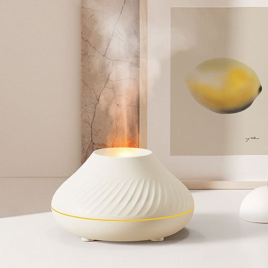 Flame Aroma Diffuser Weiß