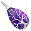 Halskette „Calm and Intuition“ aus Amethyst und 925er Silber