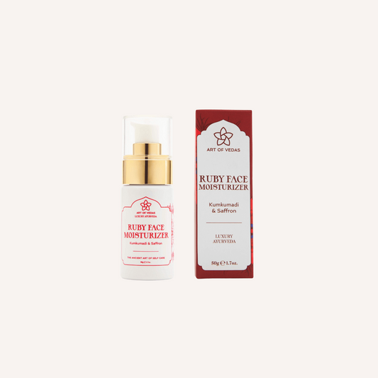 Art of Vedas Ruby Moisturizer – Tiefe Feuchtigkeit & Strahlender Teint