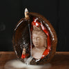 "Compassion of Guan Yin" Weihrauchbrenner aus Keramik - Pure Essence Ayurveda