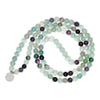 "Genius" Mala - Armband mit 108 Regenbogen - Fluorit - Perlen - Pure Essence Ayurveda